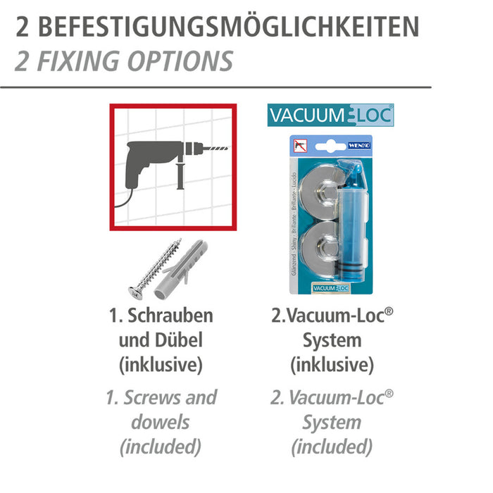 Vacuum-Loc® Haartrocknerhalter Capri
