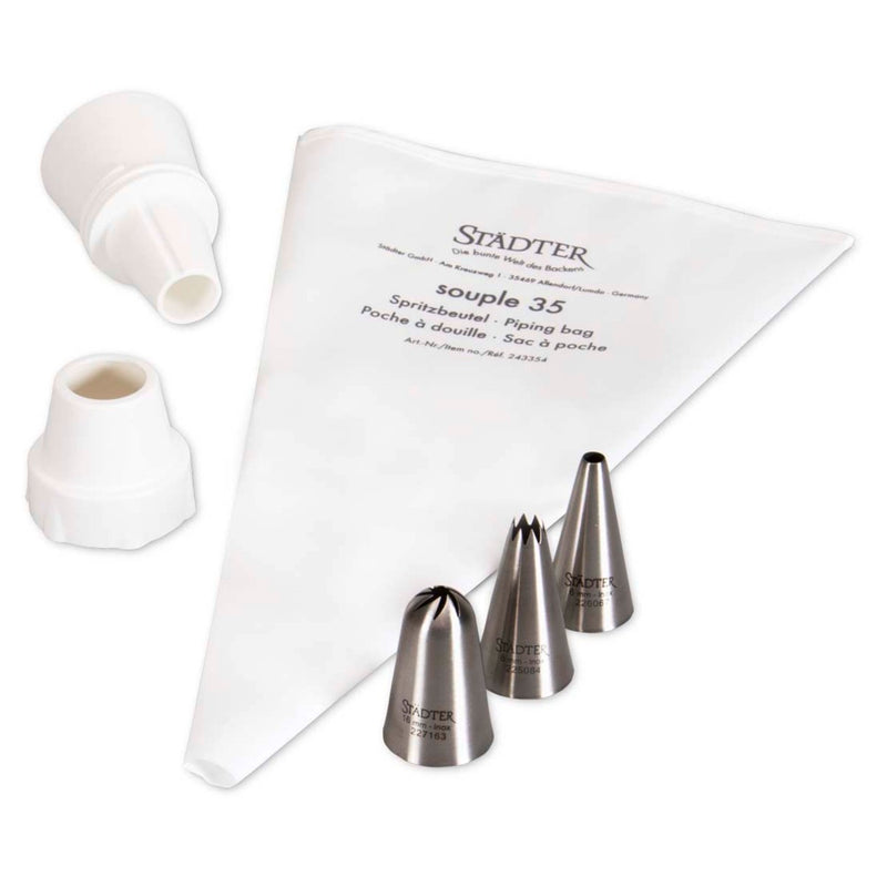 Dekorations-Set Tortenzauber Set, 5-teilig Edelstahl-Kunststoff