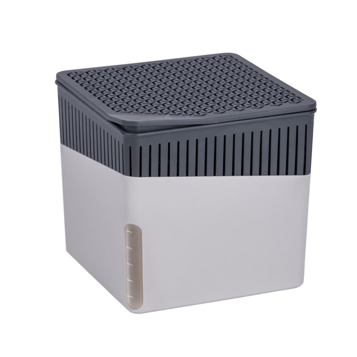 Raumentfeuchter Cube, Grau, 1000 g, 2er Set