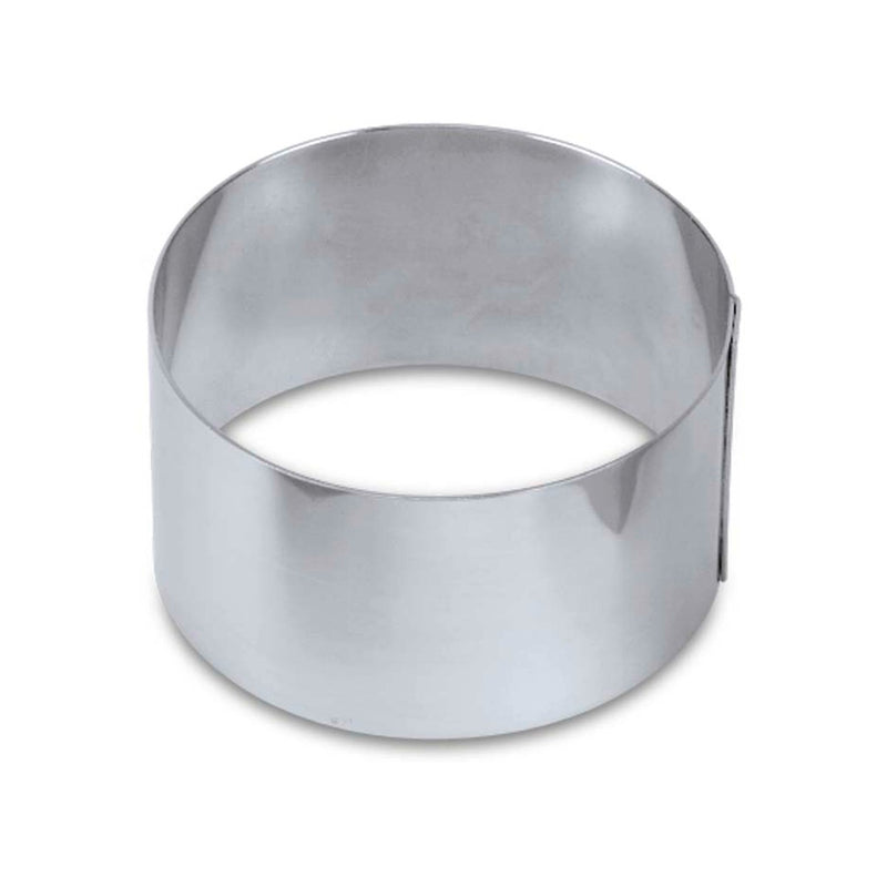 Dessertform Rund ø 7,5 cm / H 5,5 cm Edelstahl