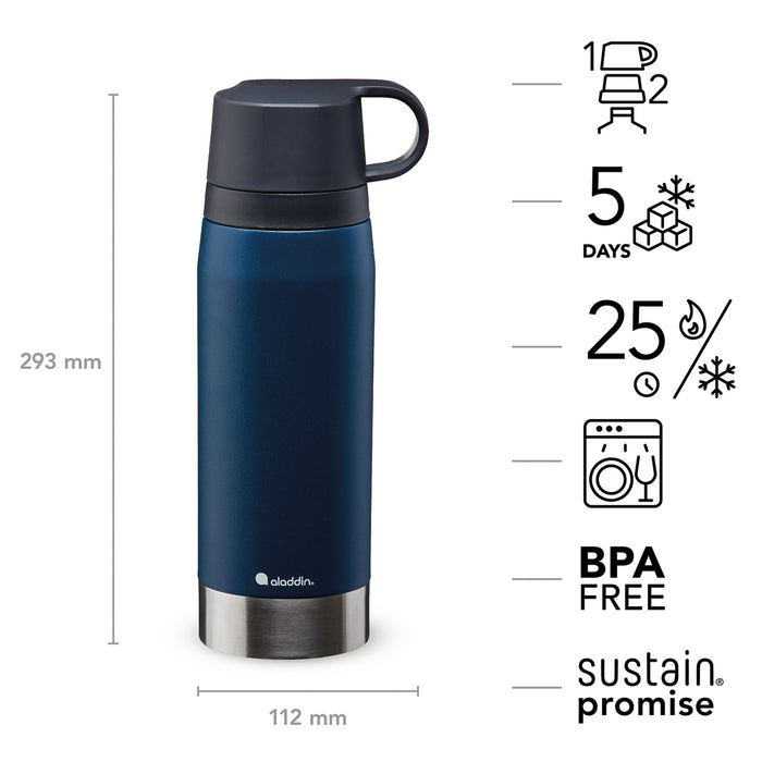 CityPark Thermoflasche, 1,1L, Navy-Blau - Lorey Fachgeschäft für  Haushaltswaren