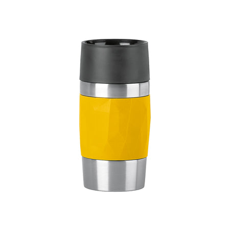 Isolierbecher Travel Mug Compact 0,3l Manschette gelb