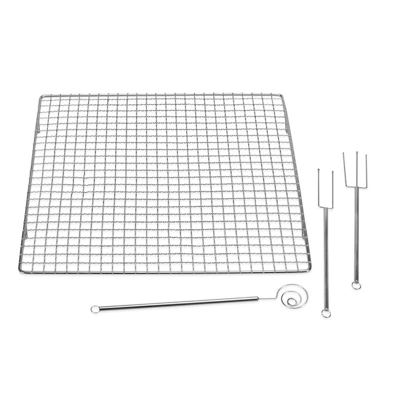 Pralinen-Set 4-teilig Edelstahl