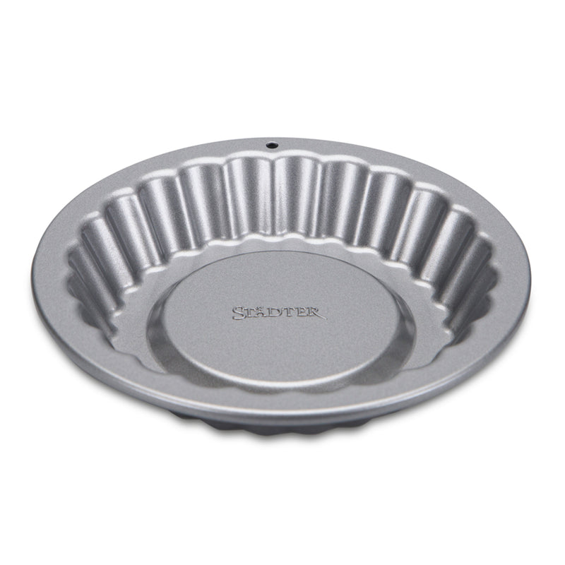 we love baking Tortelett-Backform ø 10 cm / H 2 cm Silber Metall