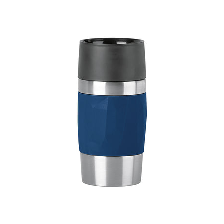 Isolierbecher Travel Mug Compact 0,3l Manschette dunkelblau