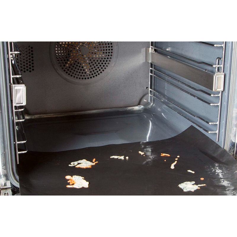Permanent-Backofen-Schutzmatte 50 x 45 cm Schwarz Kunststoff-PTFE