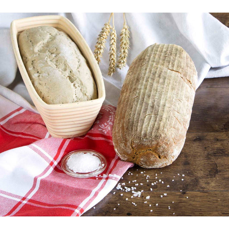 Gärkorb Rechteck 26,5 x 14 cm / H 8 cm Rattan