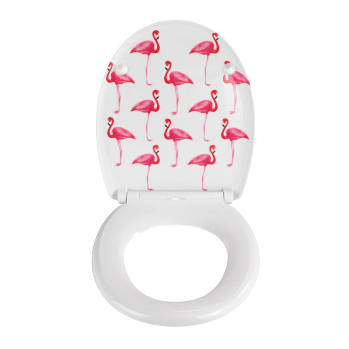 Premium WC-Sitz Flamingo