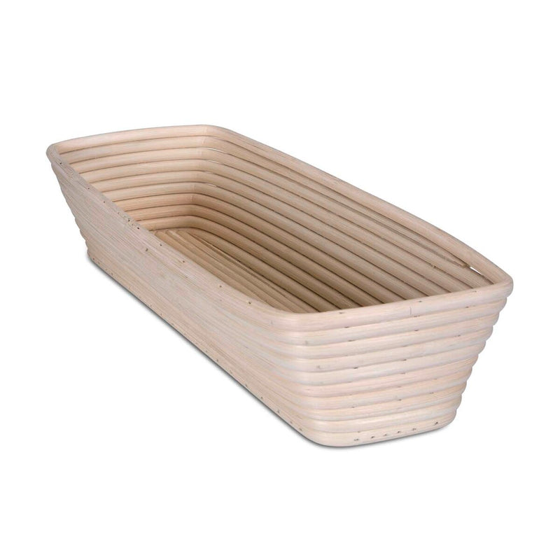 Gärkorb Rechteck 38,5 x 13,5 cm / H 6,5 cm Rattan