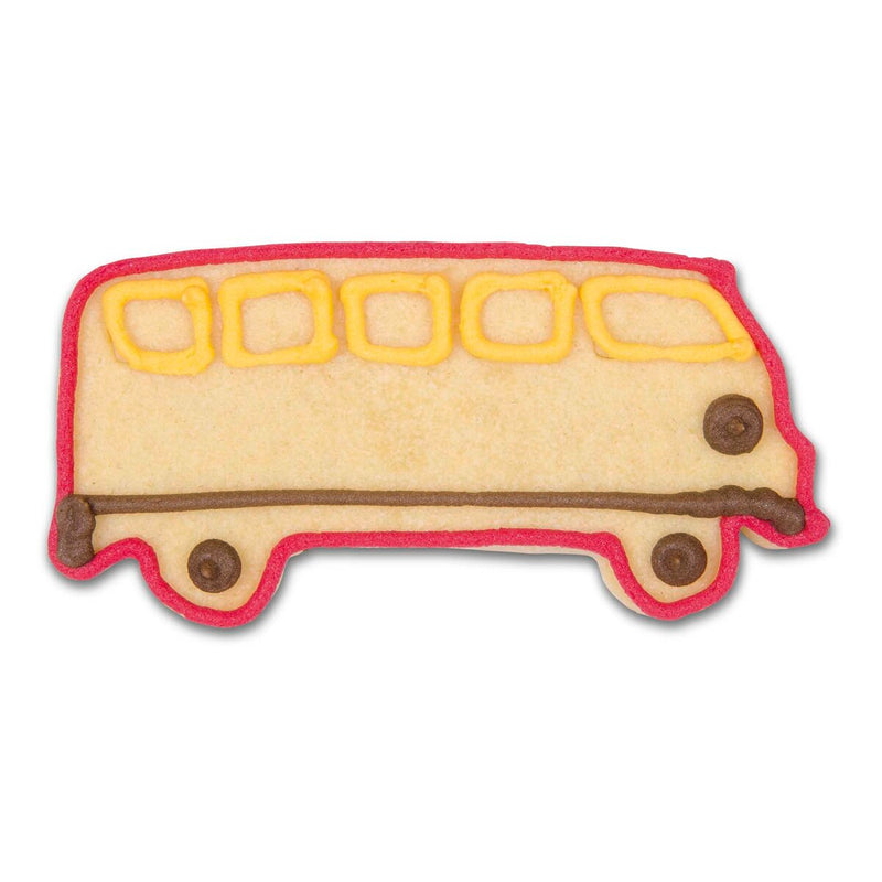 Präge-Ausstecher Bus 9 cm Edelstahl