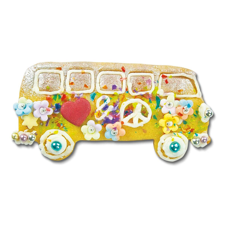 Präge-Ausstecher Bus 9 cm Edelstahl