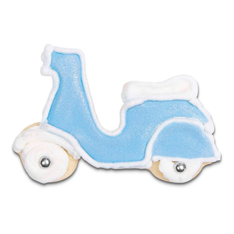 Präge-Ausstecher Motorroller 5,5 cm Edelstahl