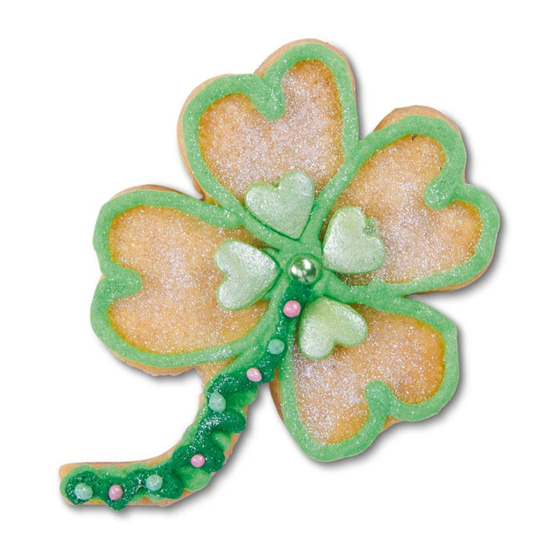 Ausstecher Glücksklee 7 cm Edelstahl