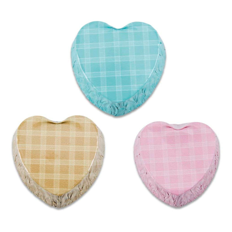 Pralinenkapseln ø 30 mm / H 15 mm 30 Stück Herz Bunt